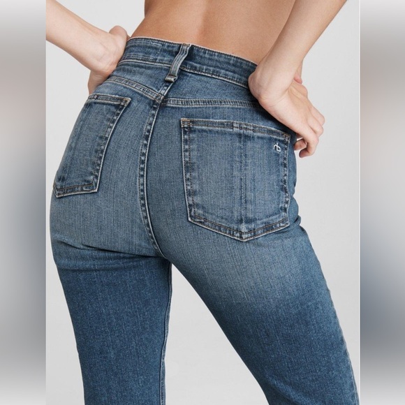 Rag & Bone Nina High-Rise Ankle Skinny Jeans - Picture 2 of 13